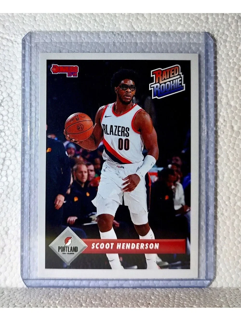 Scoot Henderson 2023-24 Panini NBA #6 Rated Rookie Retro Card TrailBlazers 1/715